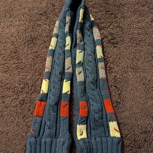 Little Boys Multicolor Patterned Scarf